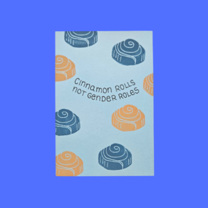Postkarte Cinnamon rolls not gender roles
